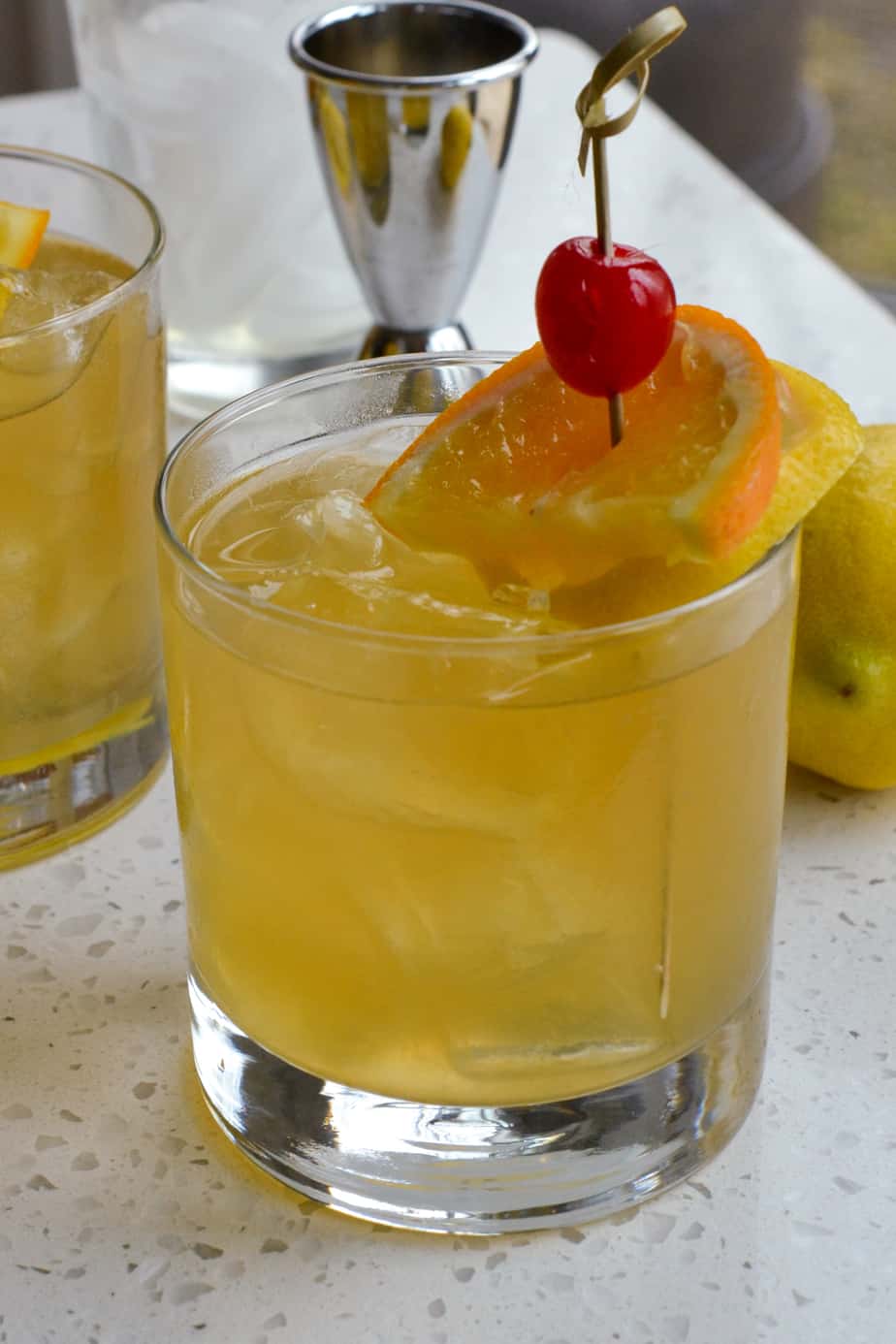 Easy Whiskey Sour Cocktail Small Town Woman