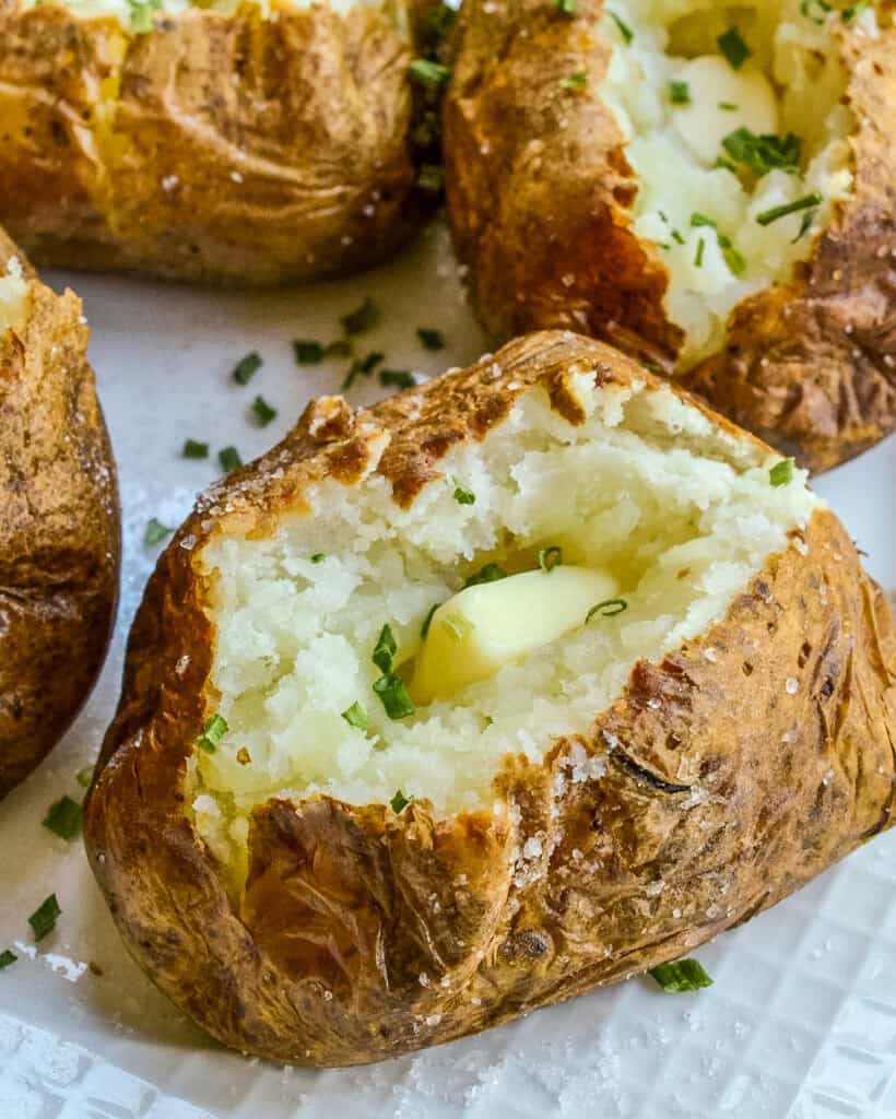 Air Fryer Baked Potatoes