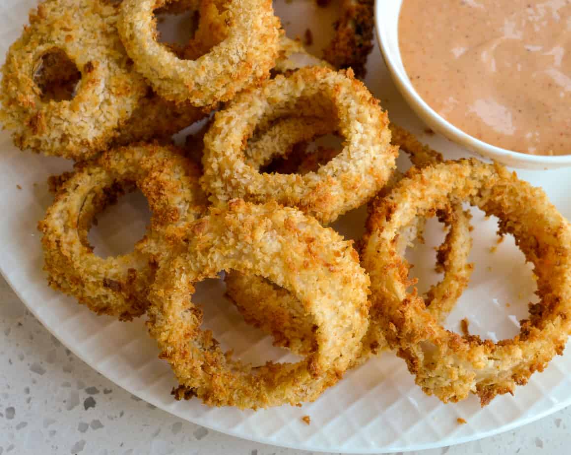 Air-Fryer Onion Rings