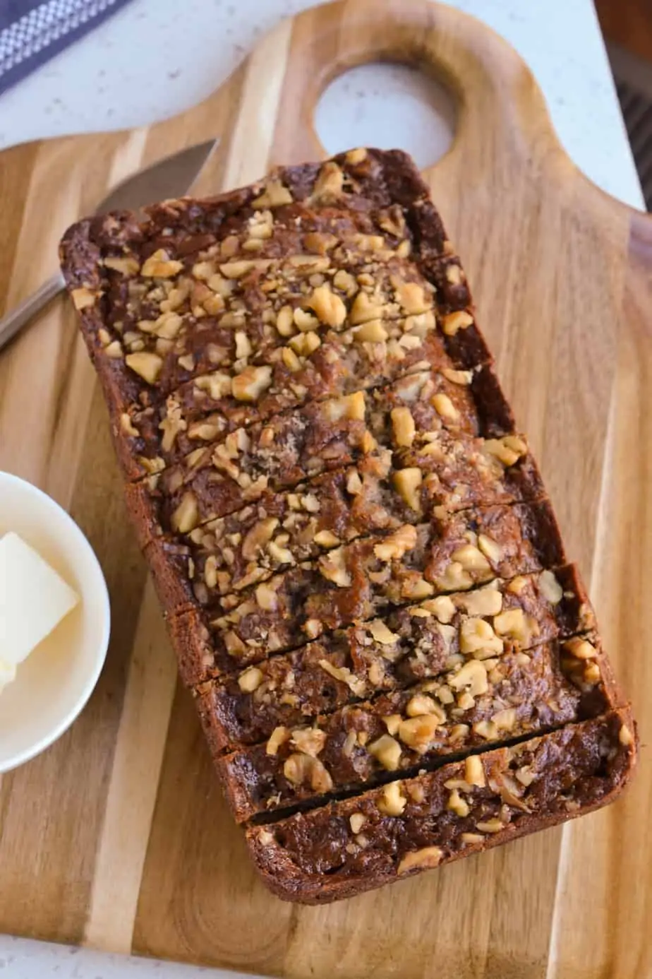 In about ten minutes, you too, can have this bread prepped and in the oven.