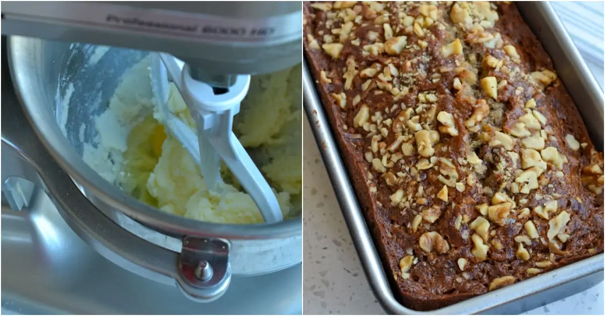 Use a mixer to cream the butter and sugar