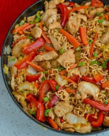 Chicken Yakisoba