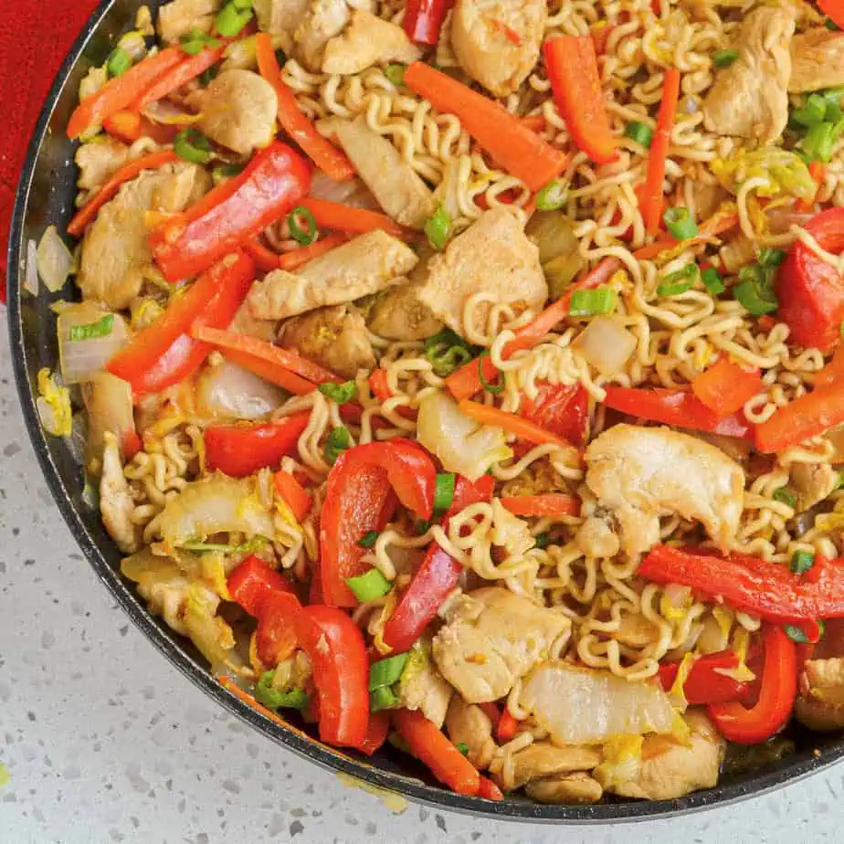 Chicken Yakisoba