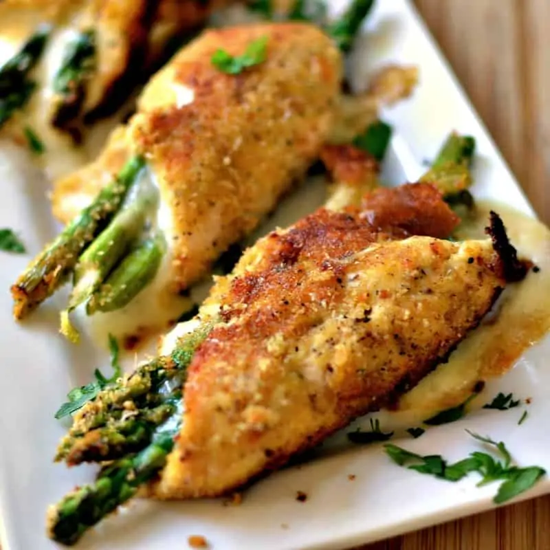 Asparagus Stuffed Chicken