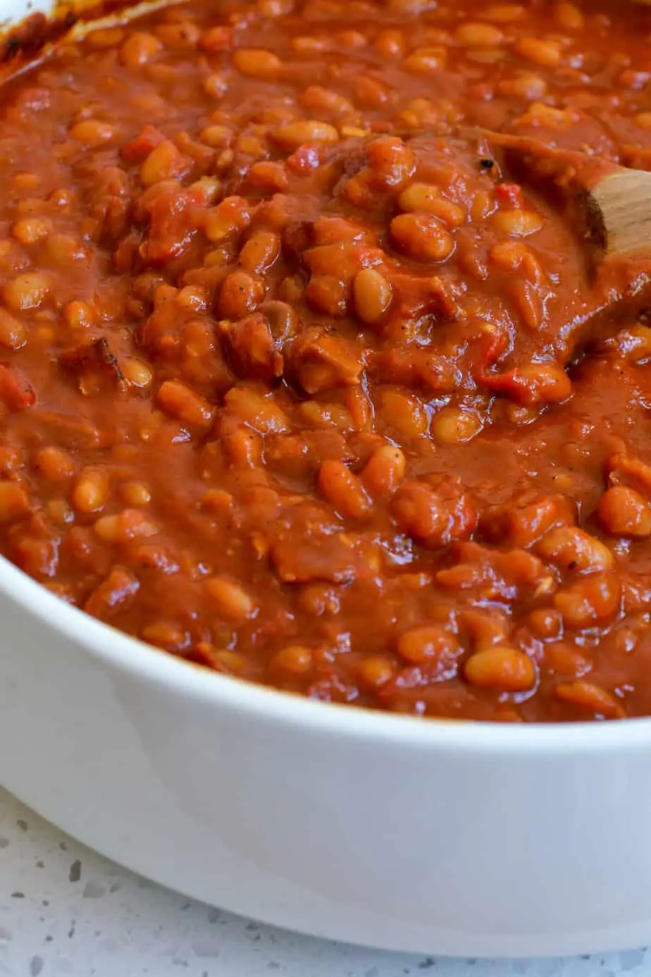These classic baked beans are the perfect side dish for all your summer grilling and barbecuing needs.