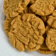 Flourless peanut butter cookies