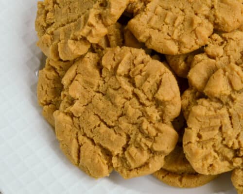 Flourless peanut butter cookies