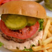 Grilled Turkey Burger