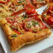 Puff Pastry Tomato Tart