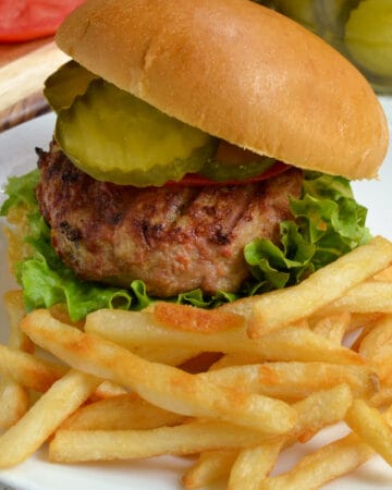 Grilled Turkey Burger