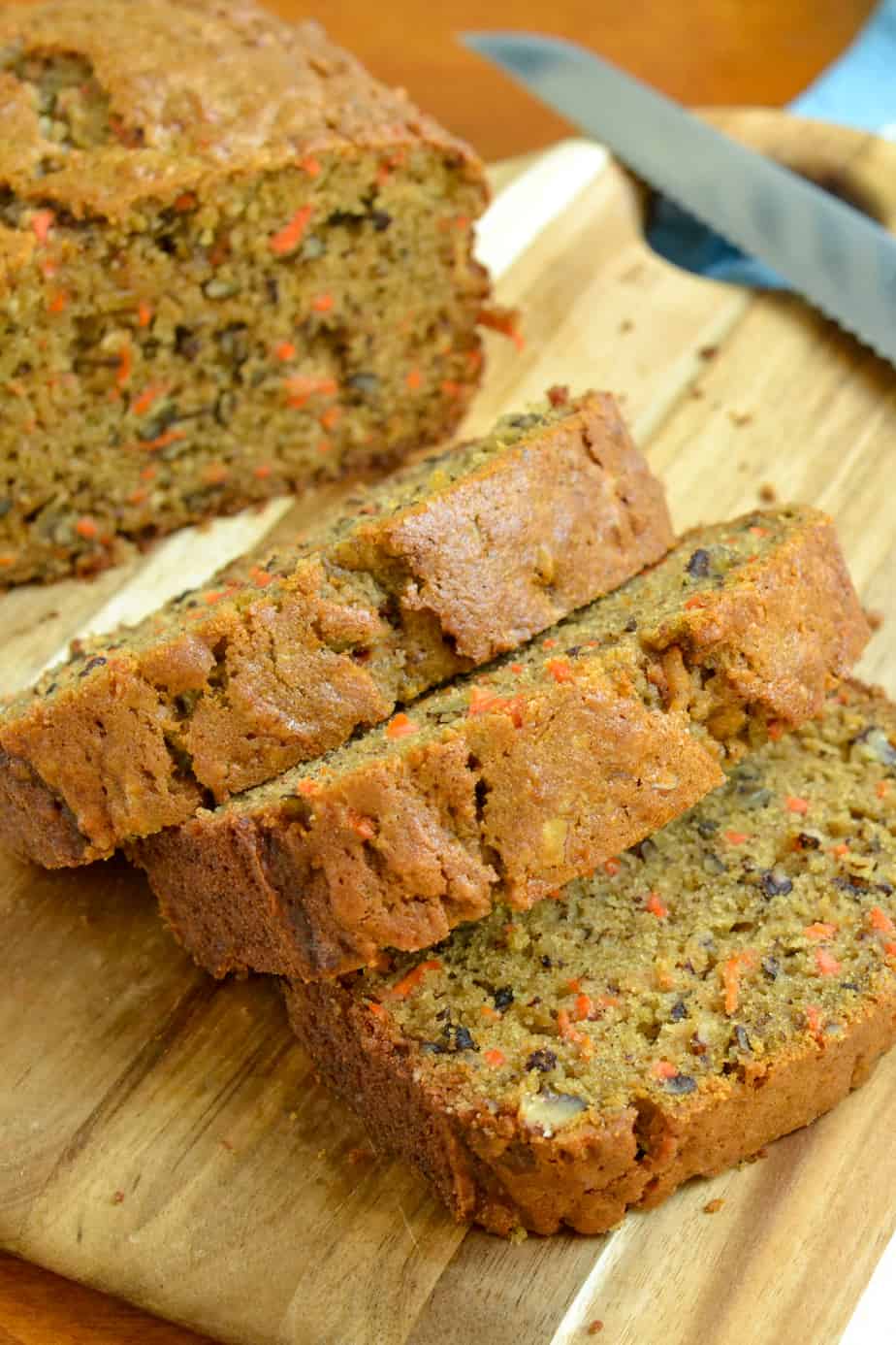 Carrot Bread (Moist and Flavorful) Small Town Woman