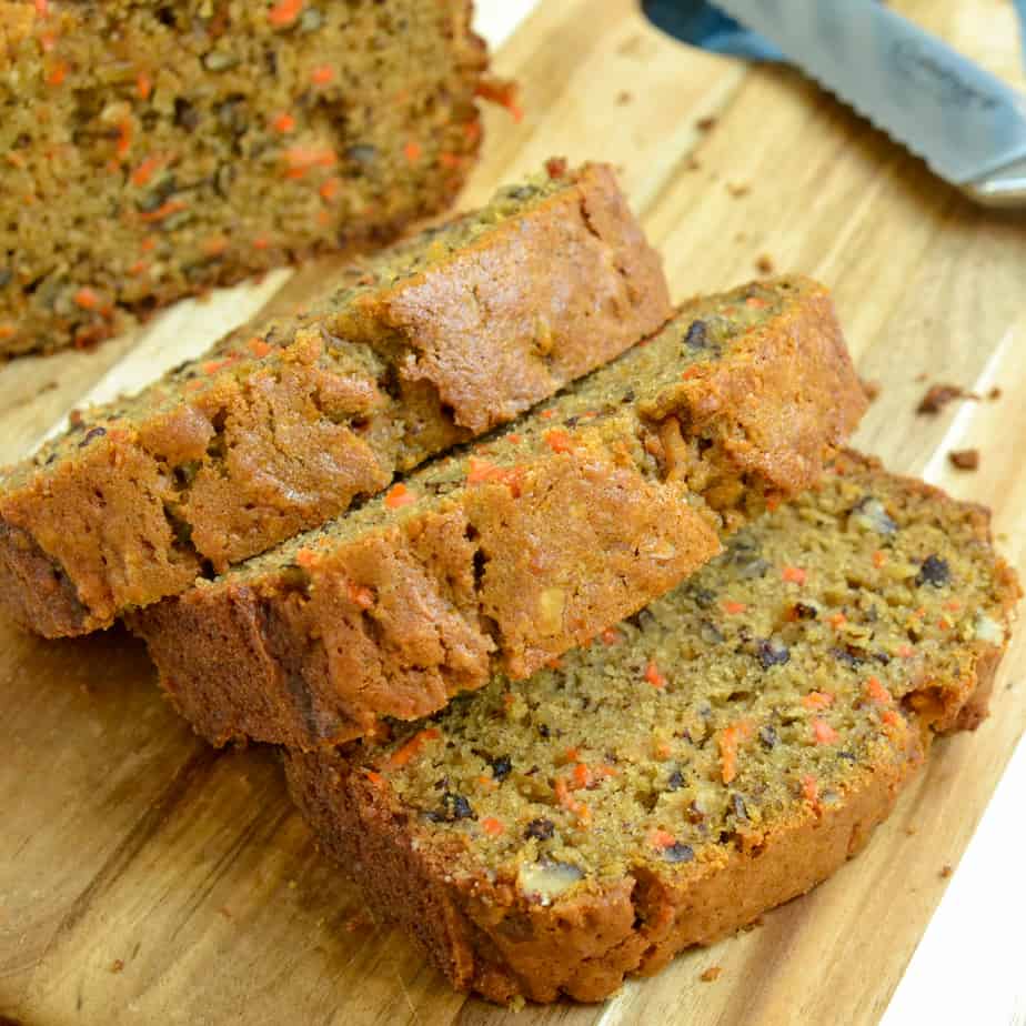 Carrot Bread (Moist and Flavorful) Small Town Woman