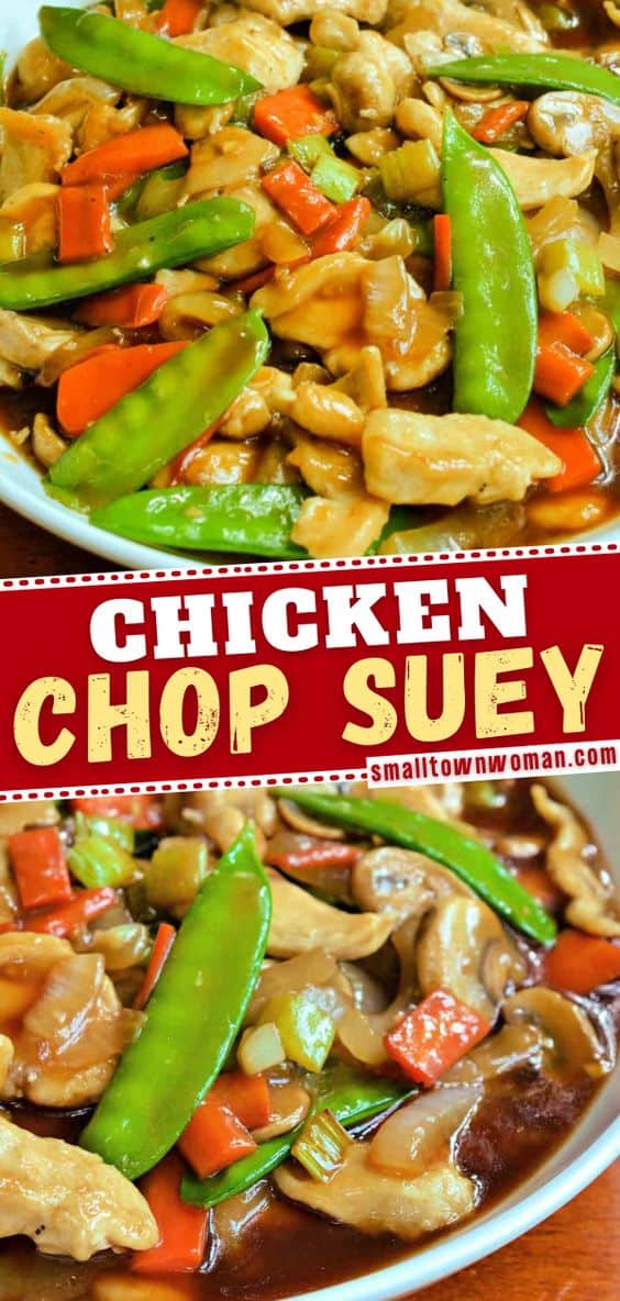 Easy Chicken Chop Suey Small Town Woman