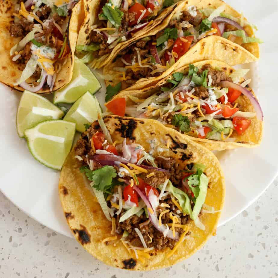 Ground Beef Tacos