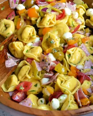 Italian Tortellini Pasta Salad