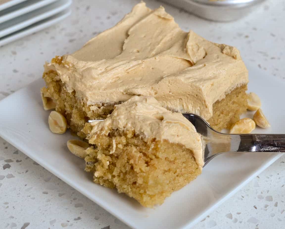 peanut butter cake recipe