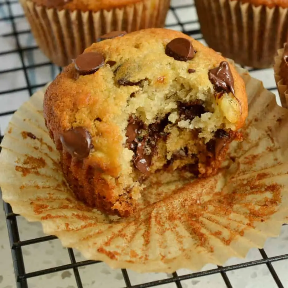 Banana Chocolate Chip Muffins