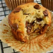Banana Chocolate Chip Muffins