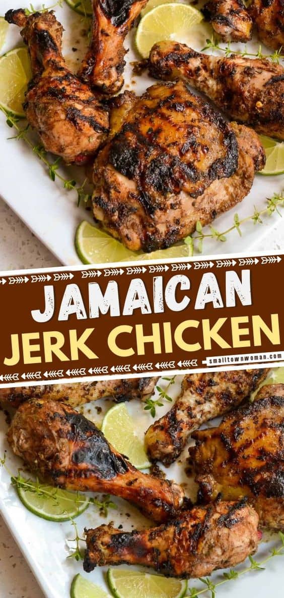 Jamaican Jerk Chicken - Small Town Woman