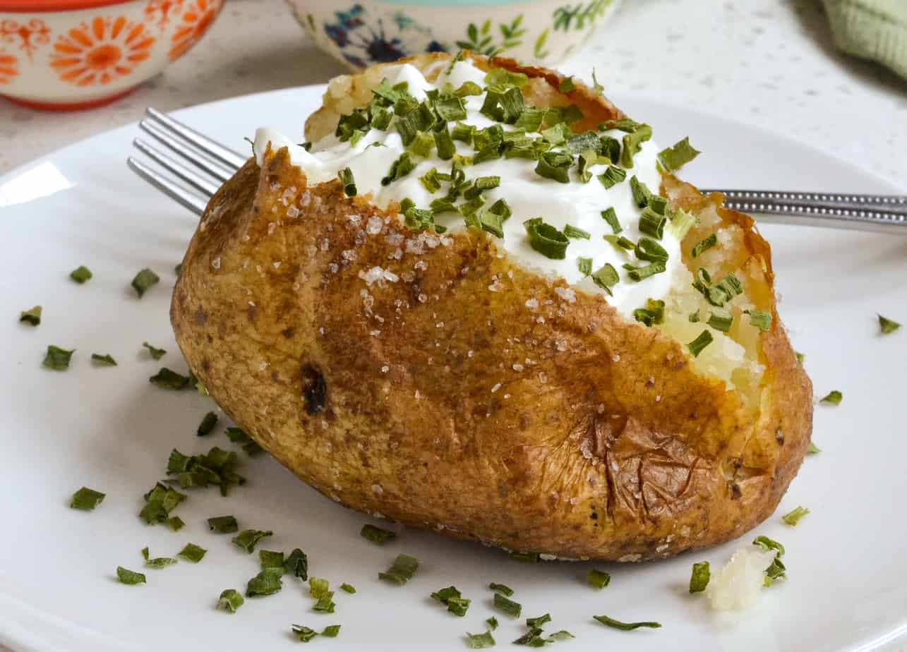 Baked potatoes recipe