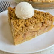 Apple Crumb Pie