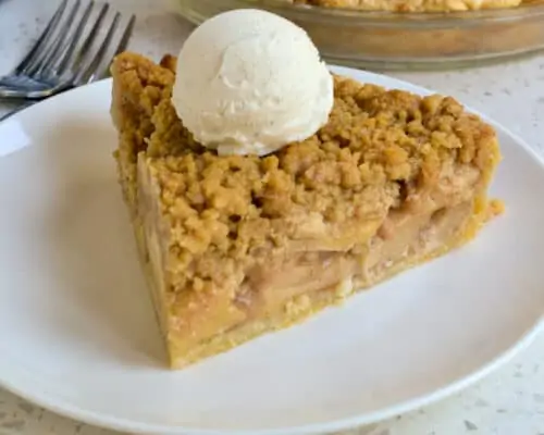 Apple Crumb Pie