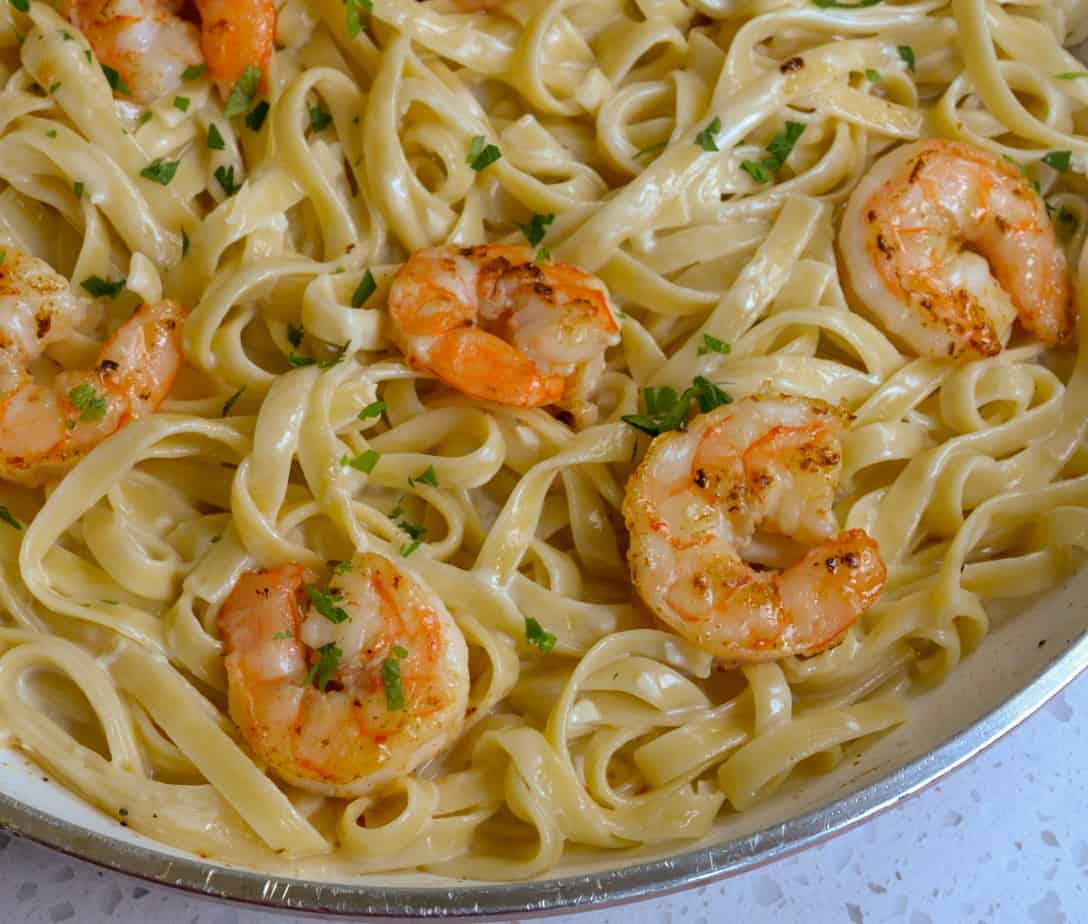 Seafood Alfredo, Lunch & Dinner Menu