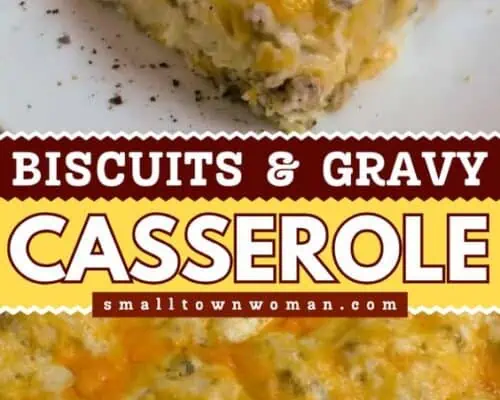 Biscuits an Gravy Casserole