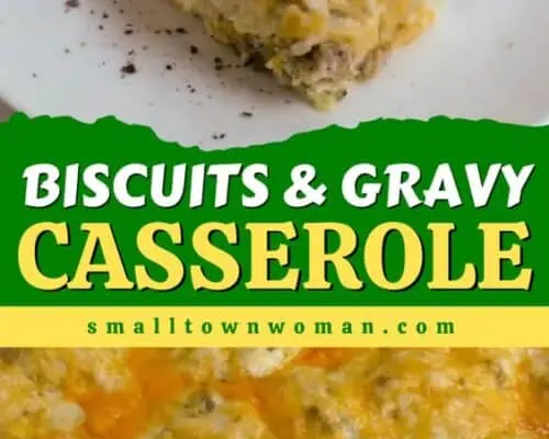 Biscuits and Gravy Casserole