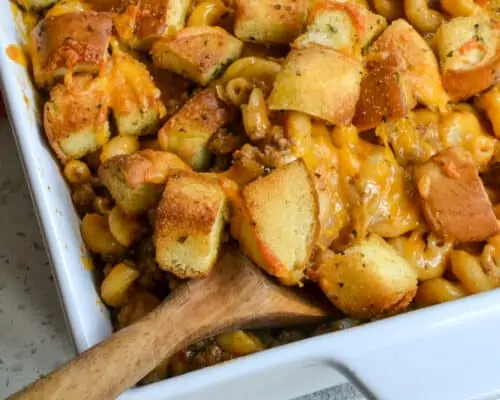 Cheeseburger Casserole