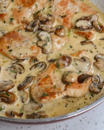 Chicken and Mushrooms