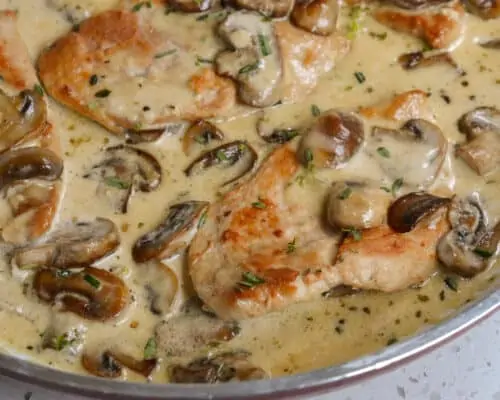 Chicken and Mushrooms