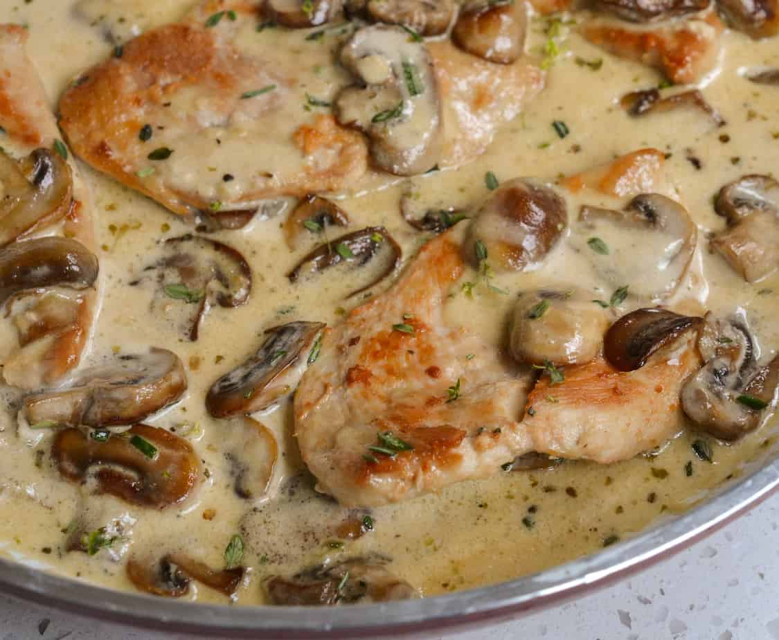 chicken mushroom recipe