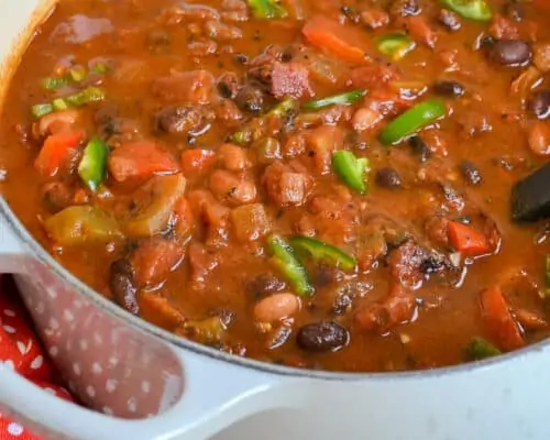 Vegetarian Chili with Beans