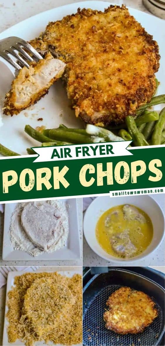 Air Fryer Pork Chops - Small Town Woman