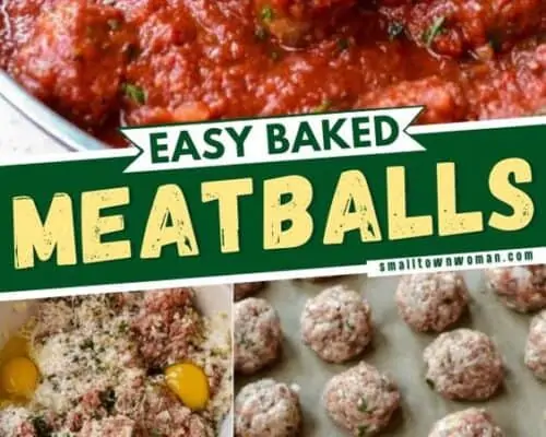 Baked Meatballs