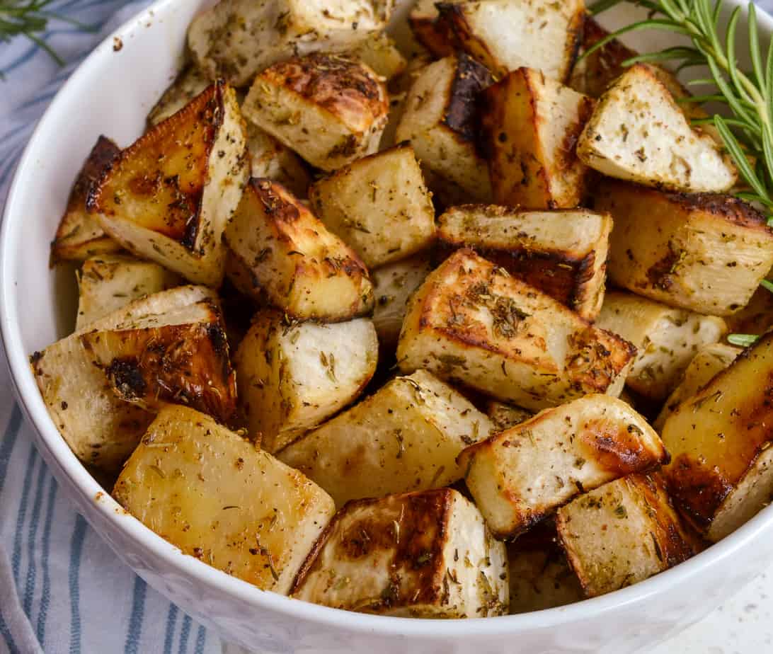 Roasted Turnips - Small Town Woman