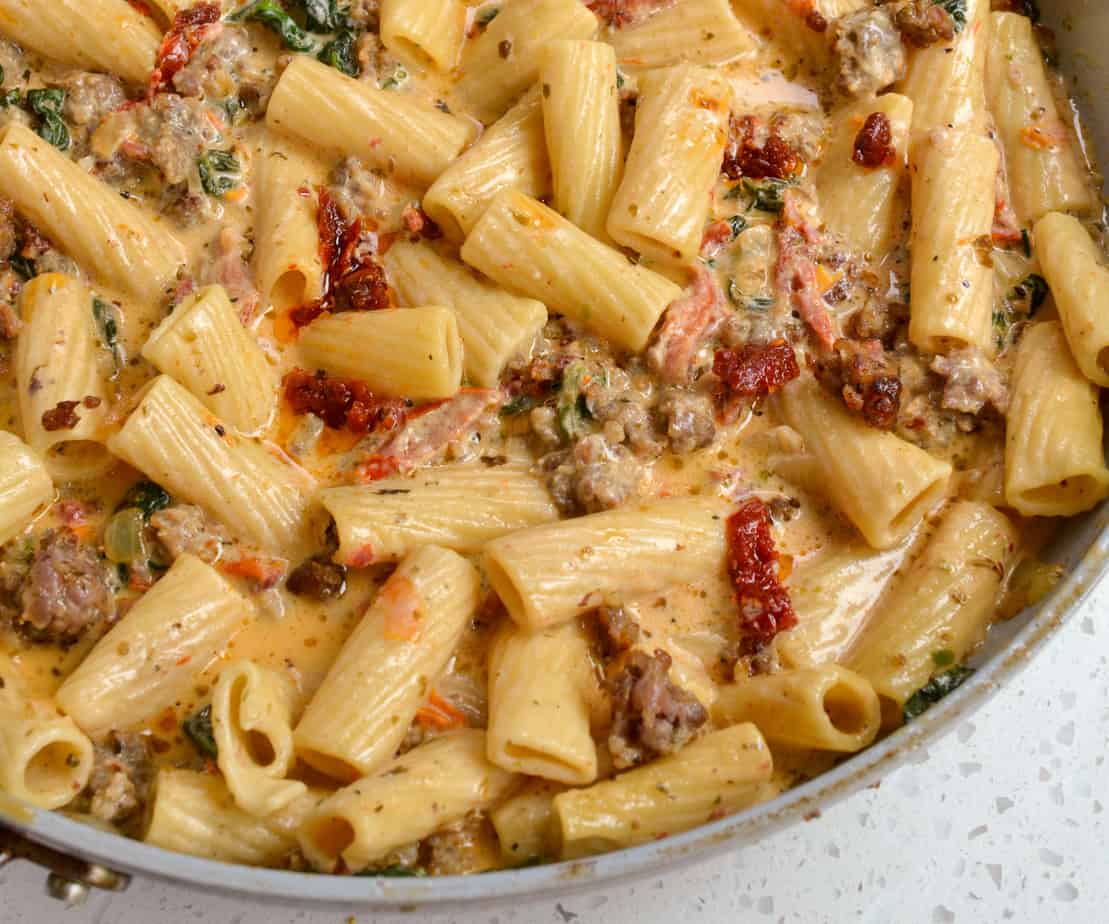 Italian Sausage Pasta Small Town Woman