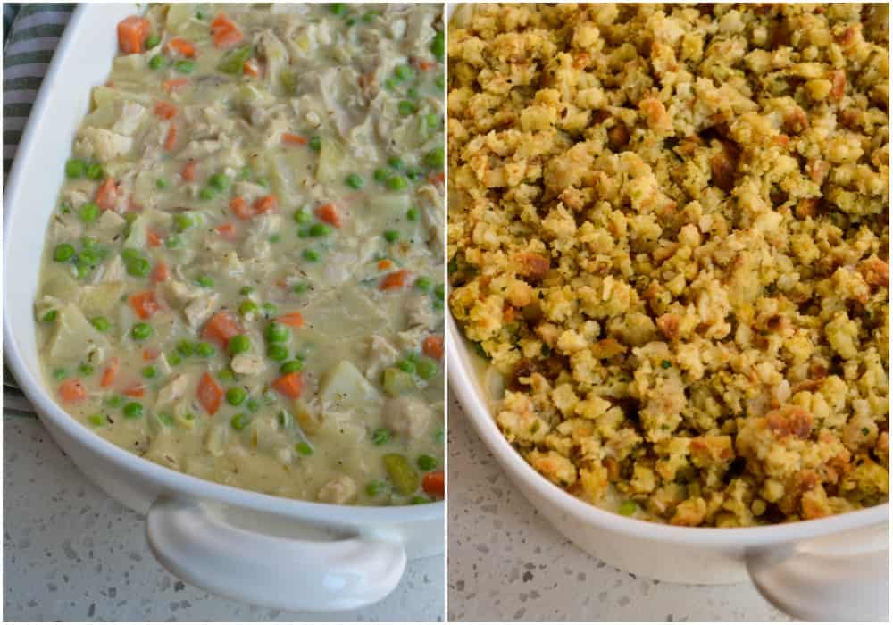 Chicken Stuffing Casserole Small Town Woman