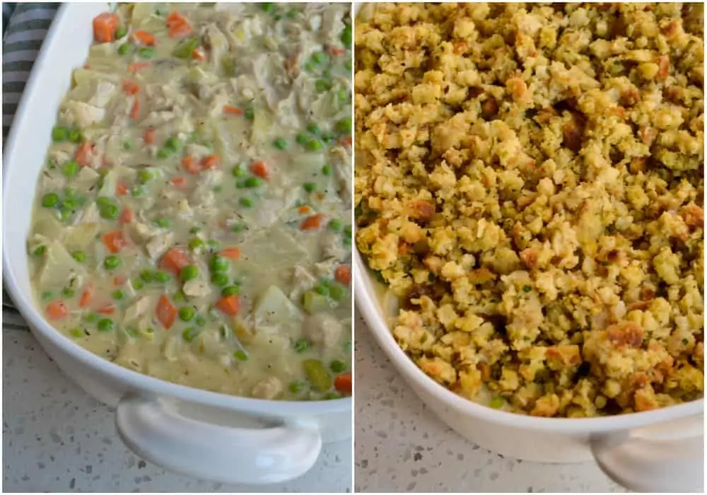 How to make Chicken Stuffing Casserole