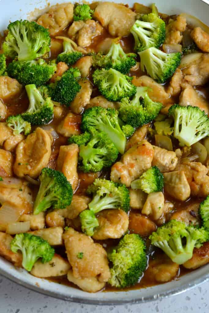 A quick and easy Chicken and Broccoli Stir Fry Recipe.  