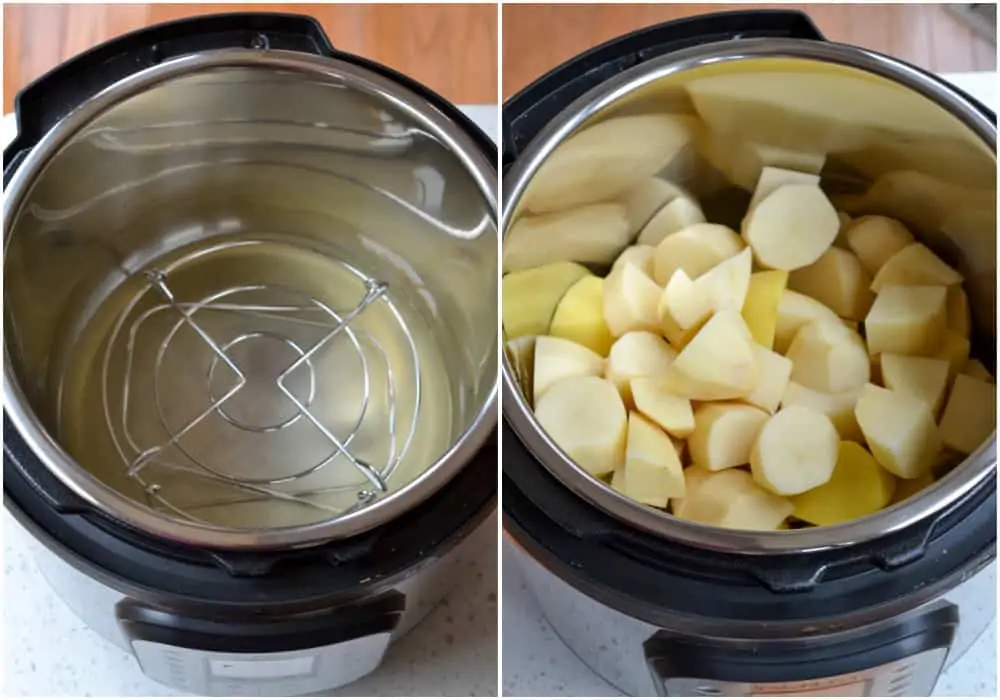 How to make instant pot mashed potatoes. 