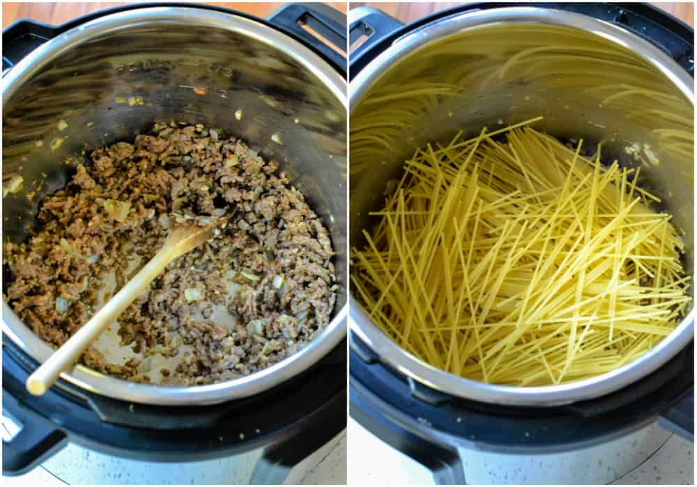 How to make Instant Pot Spaghetti
