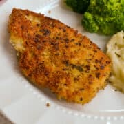 Parmesan crusted chicken