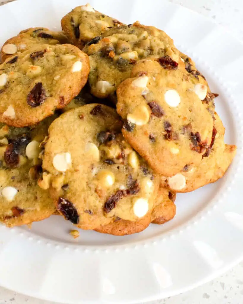 White Chocolate Cranberry Cookies