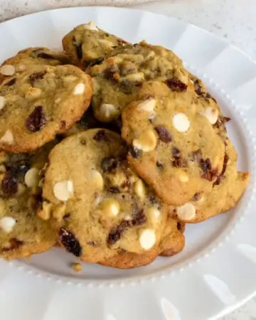 White Chocolate Cranberry Cookies