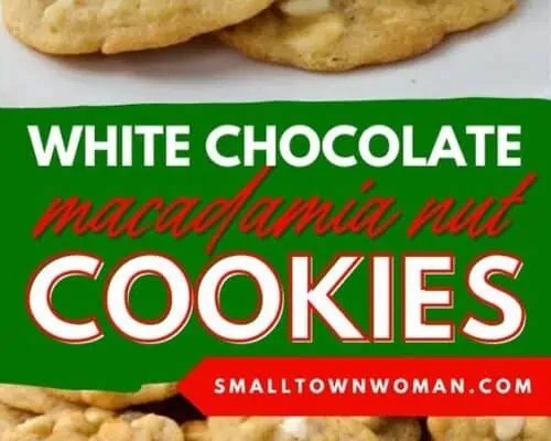 White Chocolate Macadamian Nut Cookies