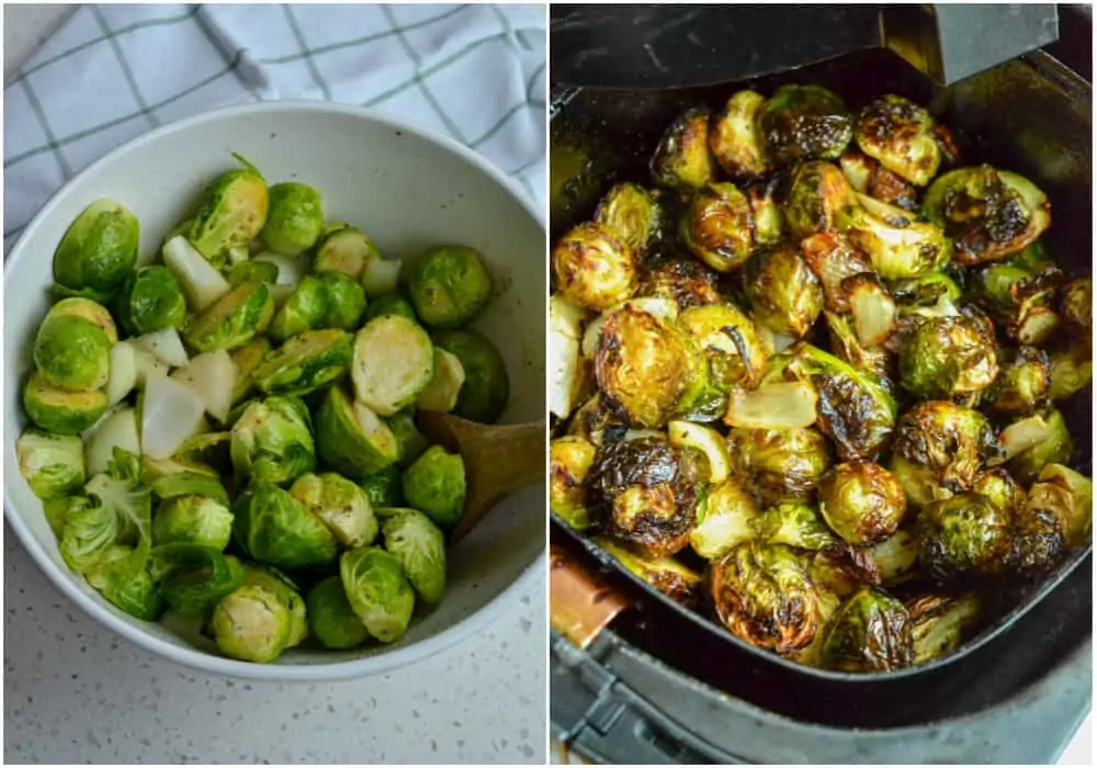 How to make Air Fryer Brussels Sprouts