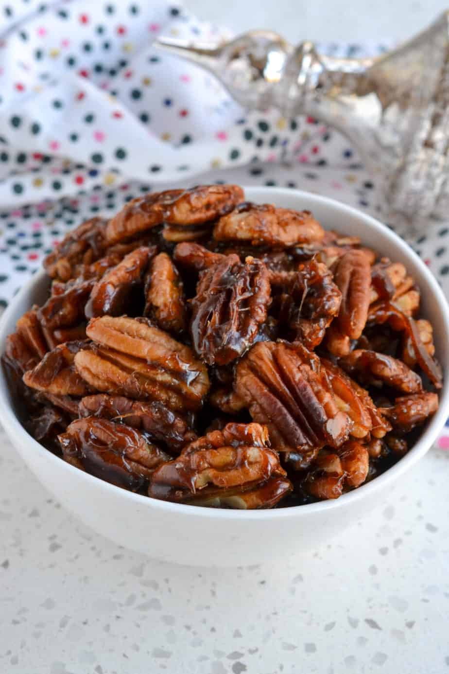 Candied Pecans {No Egg Whites} Small Town Woman