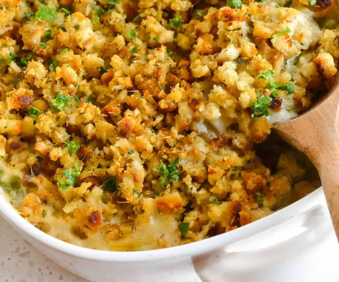 Chicken Stuffing Casserole